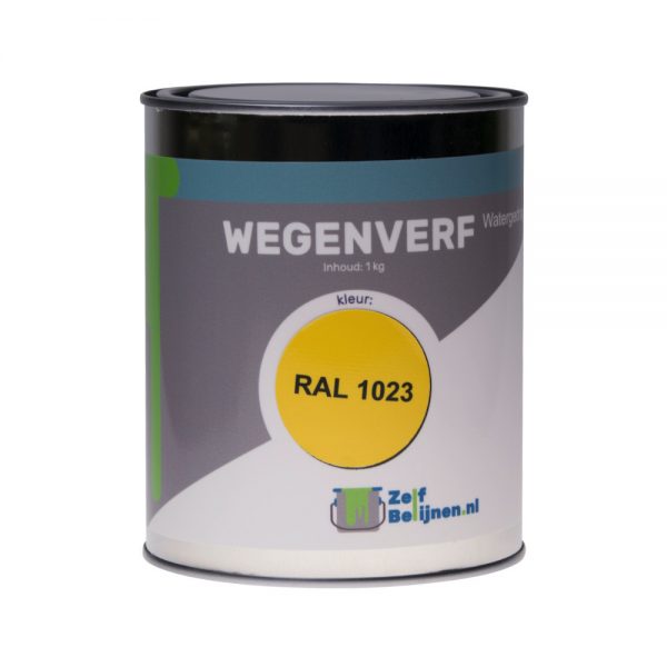 Watergedragen Gele Wegenverf Ral 1023