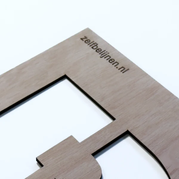 Belijningsmal - Letter A - Z in Arial Black - Afbeelding 4
